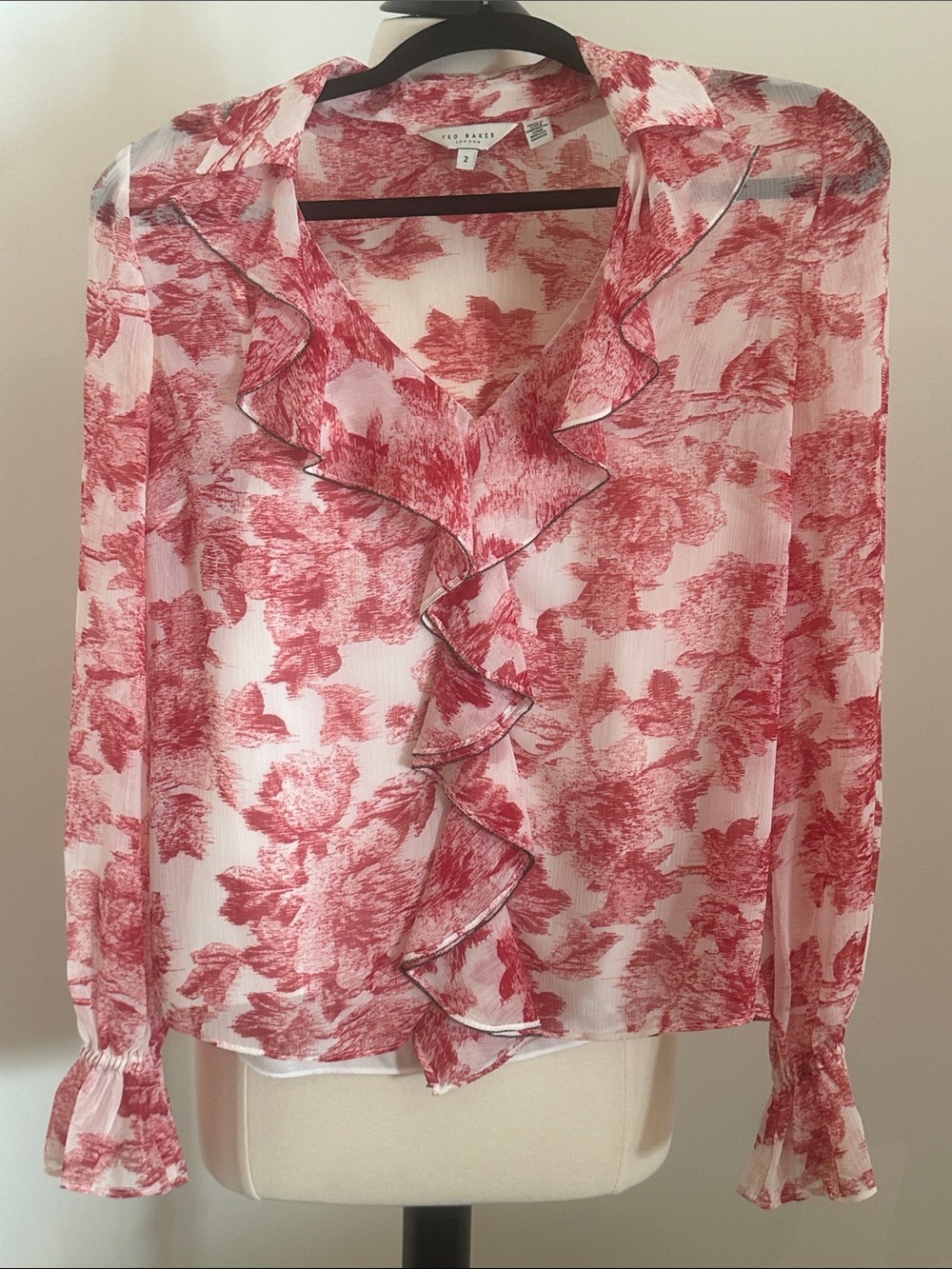 Ted Baker London Blouse Size 2 / US 6